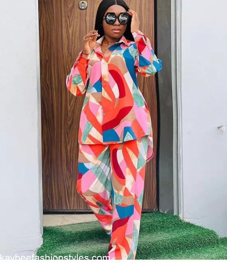 Latest Vintage Material Styles for Ladies in Nigeria