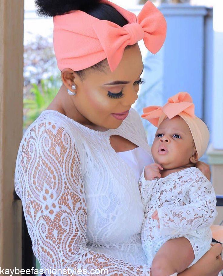 Best Matching Mother and Daughter Lace Styles in Nigeria