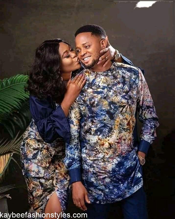 Latest Adire/Kampala Styles for Couples in 2023