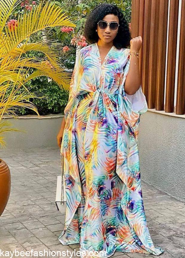 Best Flower Chiffon Gown Styles in Nigeria