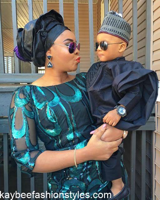 30 Best Matching African Outfits for Mother and Son