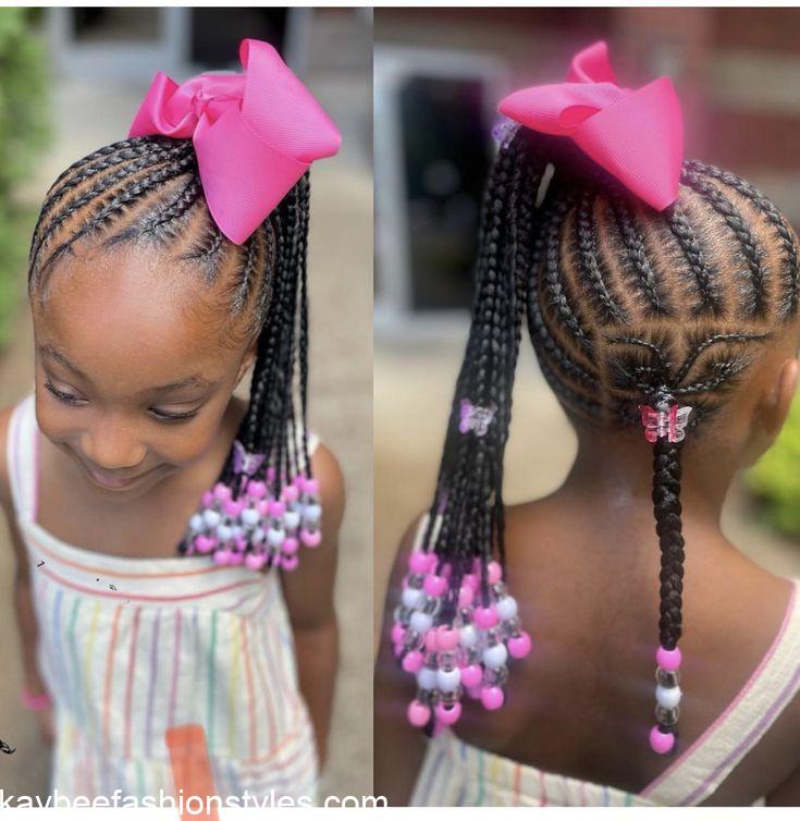 Best Sallah Hairstyles for Little Girls in Nigeria