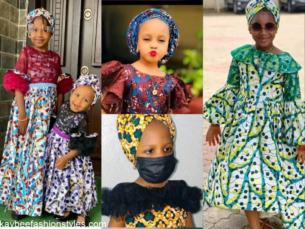 20 Best Arewa Ankara Styles for Little Girls