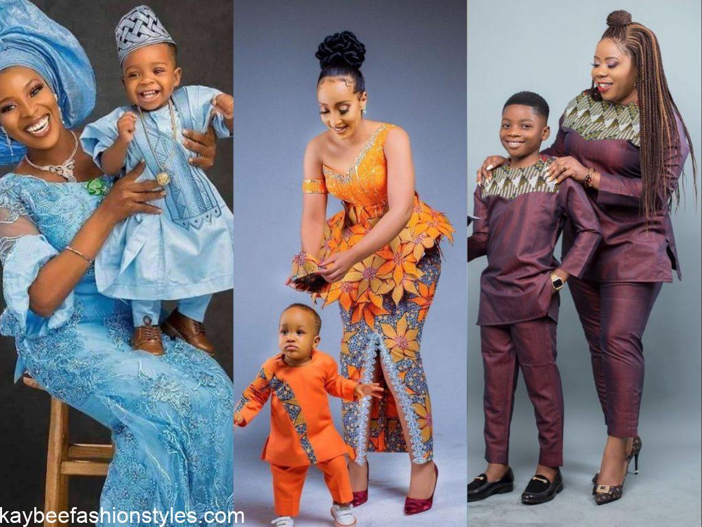 30 Best Matching African Outfits for Mother and Son