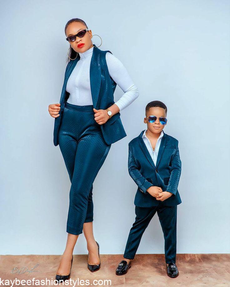 30 Best Matching African Outfits for Mother and Son