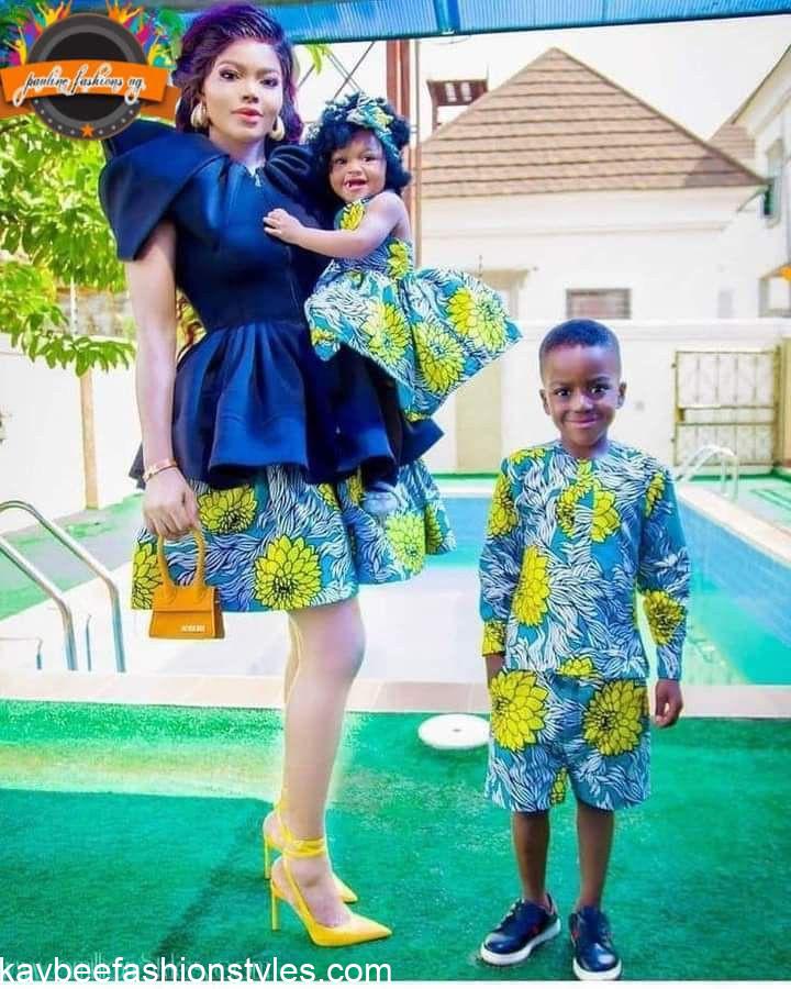 30 Best Matching African Outfits for Mother and Son