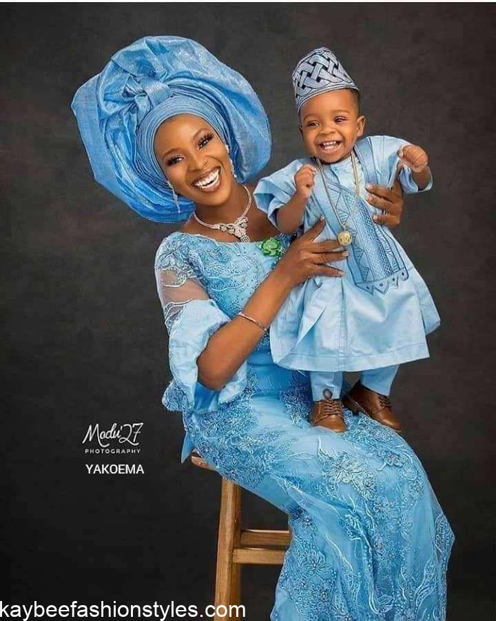 30 Best Matching African Outfits for Mother and Son