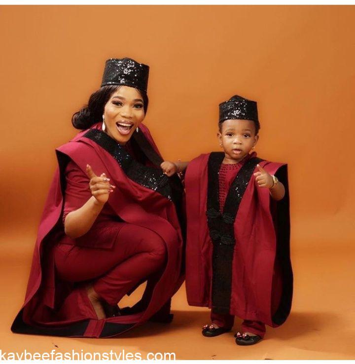 30 Best Matching African Outfits for Mother and Son