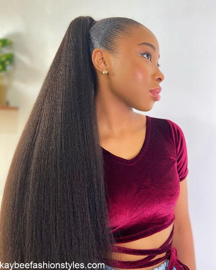 30 Latest Packing Gel Hairstyles for Ladies in Nigeria