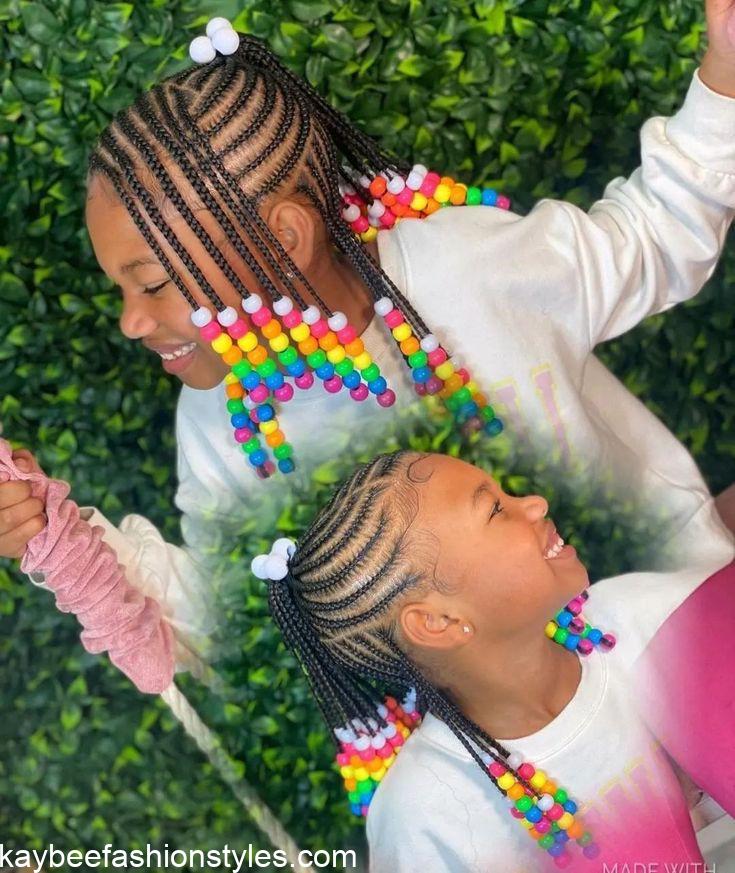 Best Sallah Hairstyles for Little Girls in Nigeria