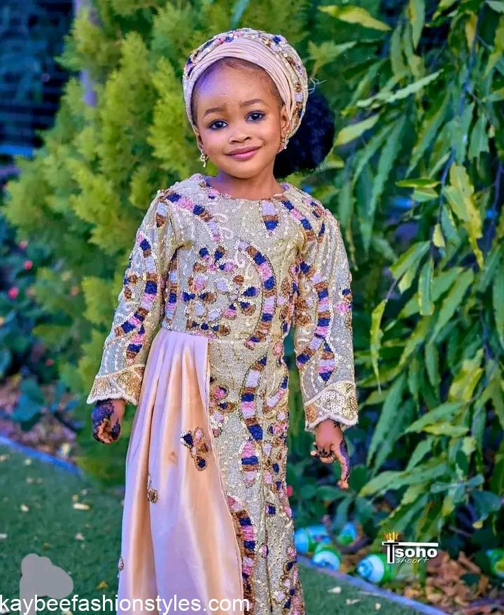 20 Best Arewa Ankara Styles for Little Girls