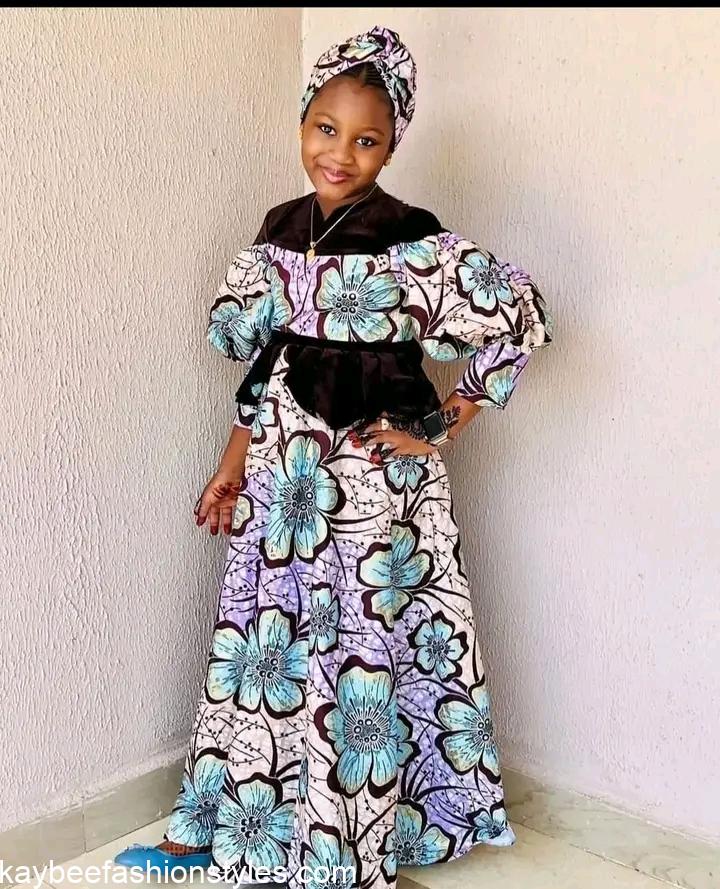 20 Best Arewa Ankara Styles for Little Girls