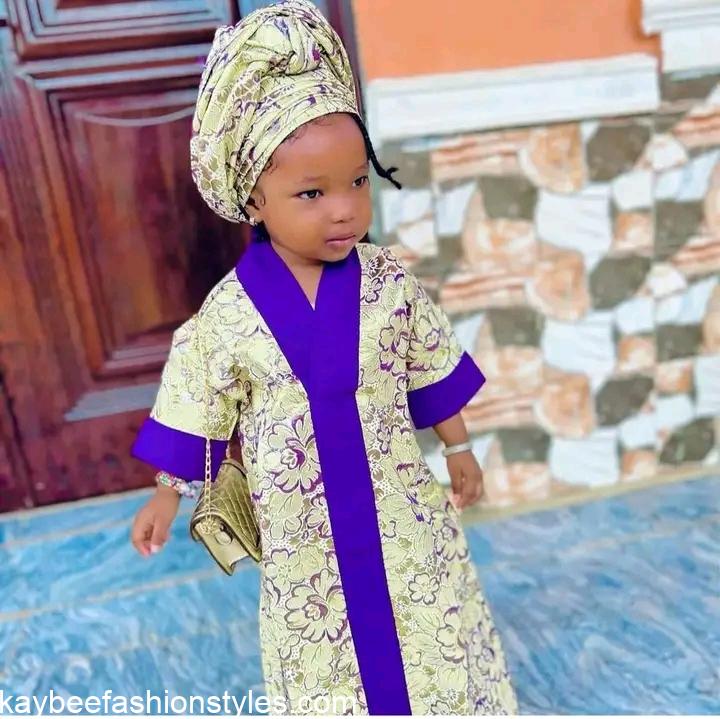 20 Best Arewa Ankara Styles for Little Girls