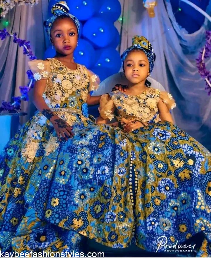 20 Best Arewa Ankara Styles for Little Girls