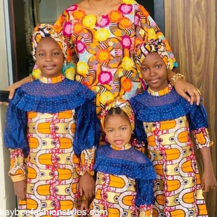 20 Best Arewa Ankara Styles for Little Girls