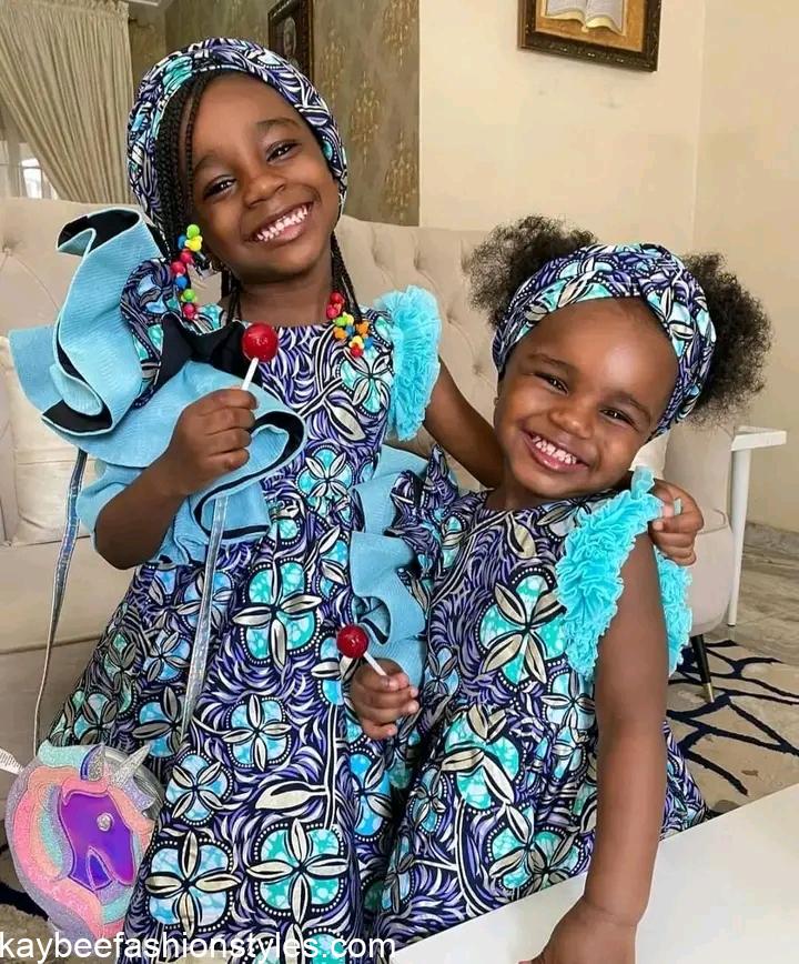 20 Best Arewa Ankara Styles for Little Girls