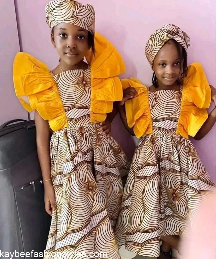 20 Best Arewa Ankara Styles for Little Girls