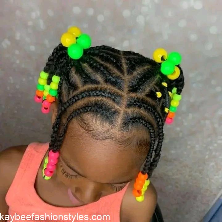 Best Sallah Hairstyles for Little Girls in Nigeria