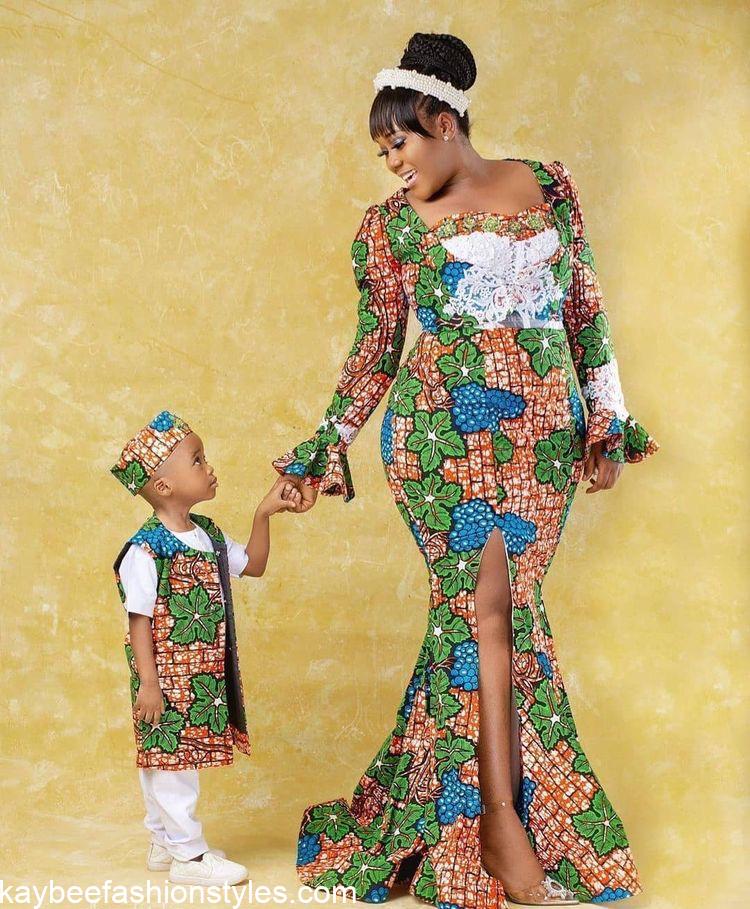 30 Best Matching African Outfits for Mother and Son