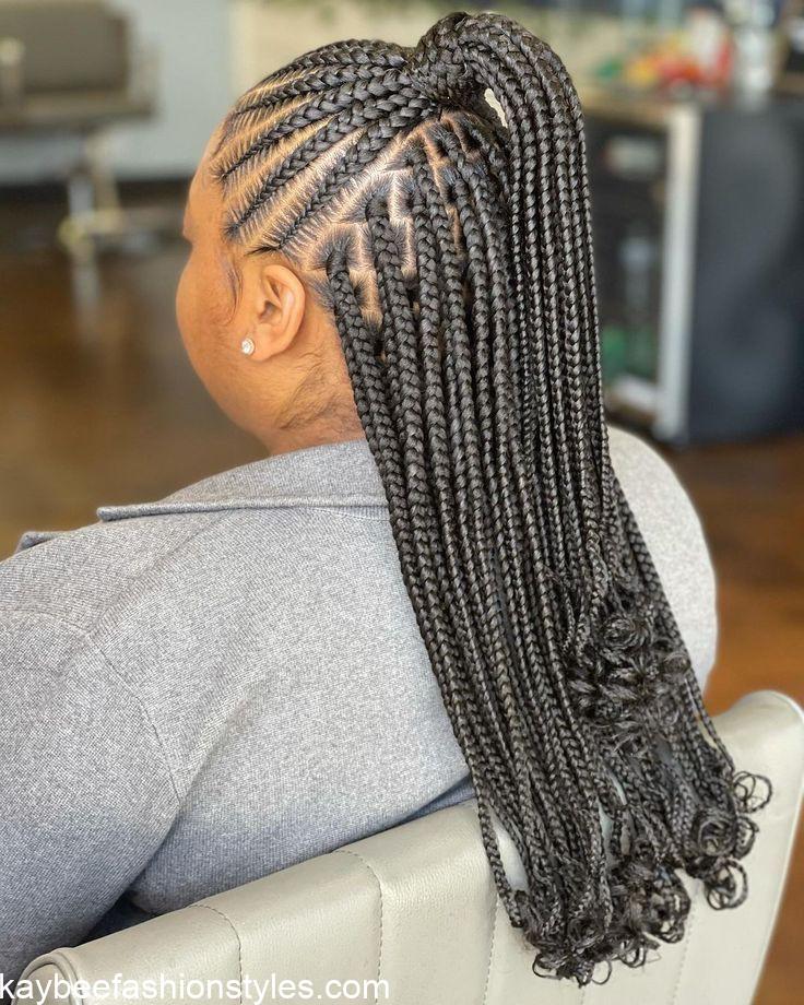 Latest Easter Braid Hairstyles for Ladies in Nigeria