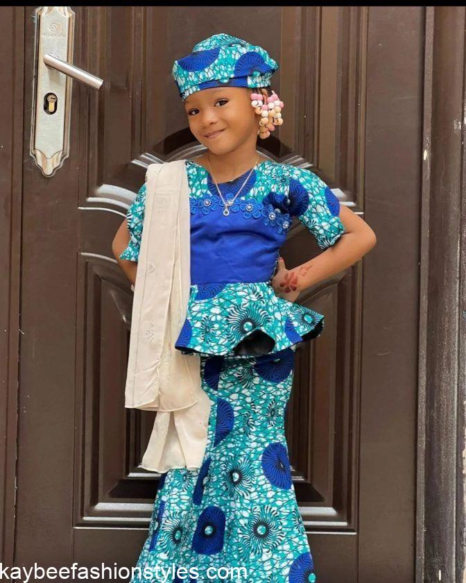 20 Best Arewa Ankara Styles for Little Girls