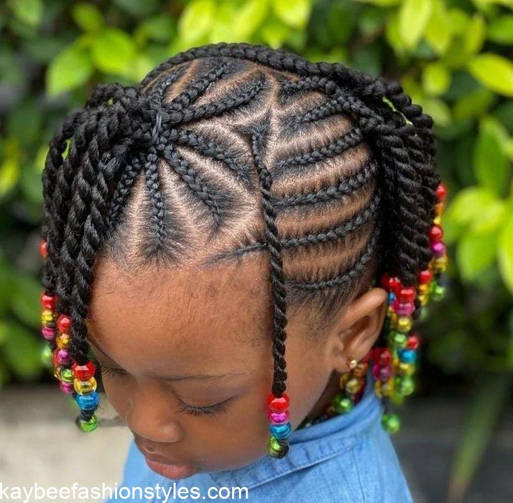 Best Sallah Hairstyles for Little Girls in Nigeria