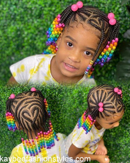 Best Sallah Hairstyles for Little Girls in Nigeria