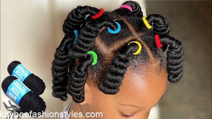 Best Sallah Hairstyles for Little Girls in Nigeria
