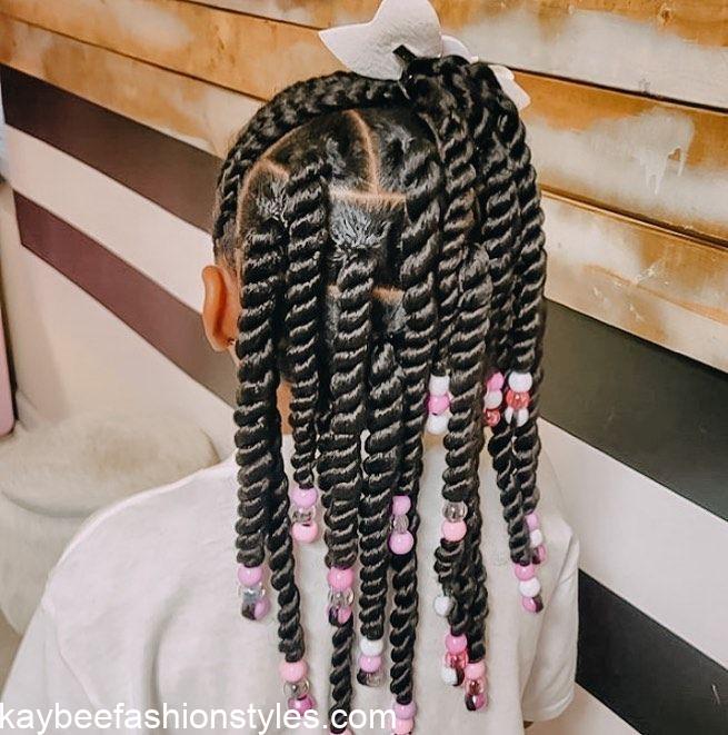 Best Sallah Hairstyles for Little Girls in Nigeria