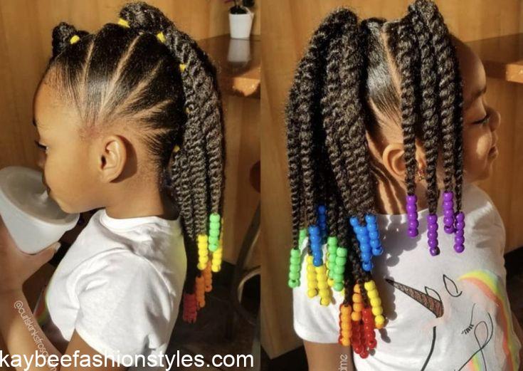 Best Sallah Hairstyles for Little Girls in Nigeria