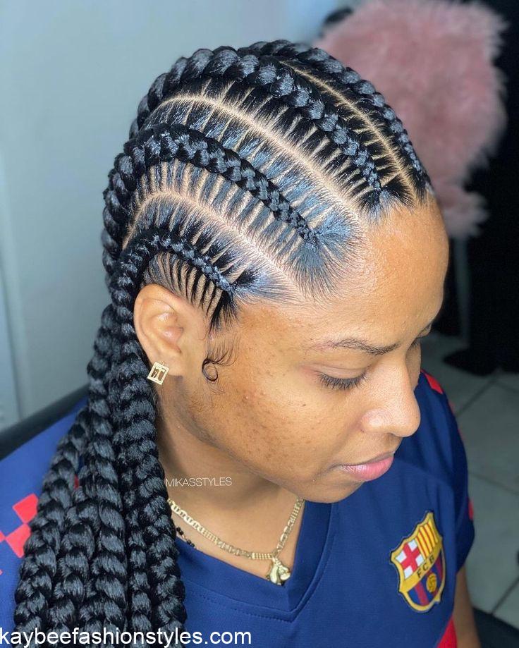 Latest Easter Braid Hairstyles for Ladies in Nigeria - Kaybee Fashion ...