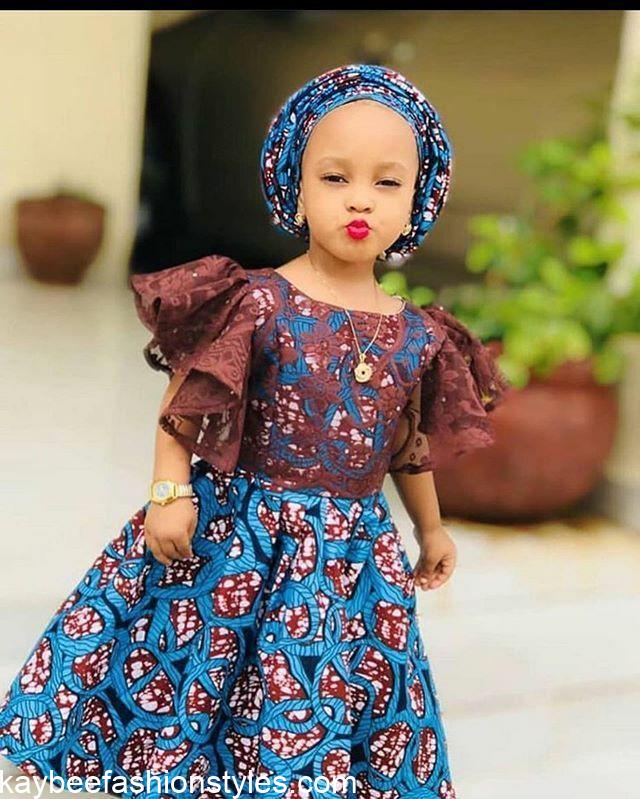 20 Best Arewa Ankara Styles for Little Girls