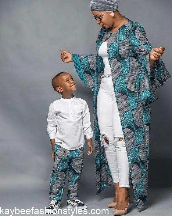 30 Best Matching African Outfits for Mother and Son