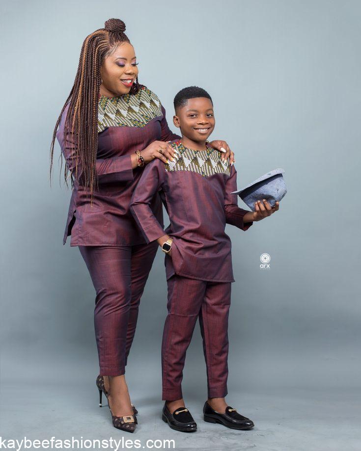 30 Best Matching African Outfits for Mother and Son