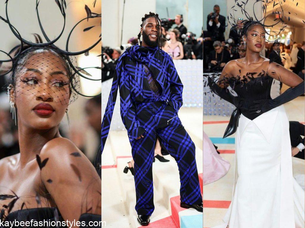 Nigerian celebrities Burna Boy and Tems Debut Met Gala 2023 in Grand Style