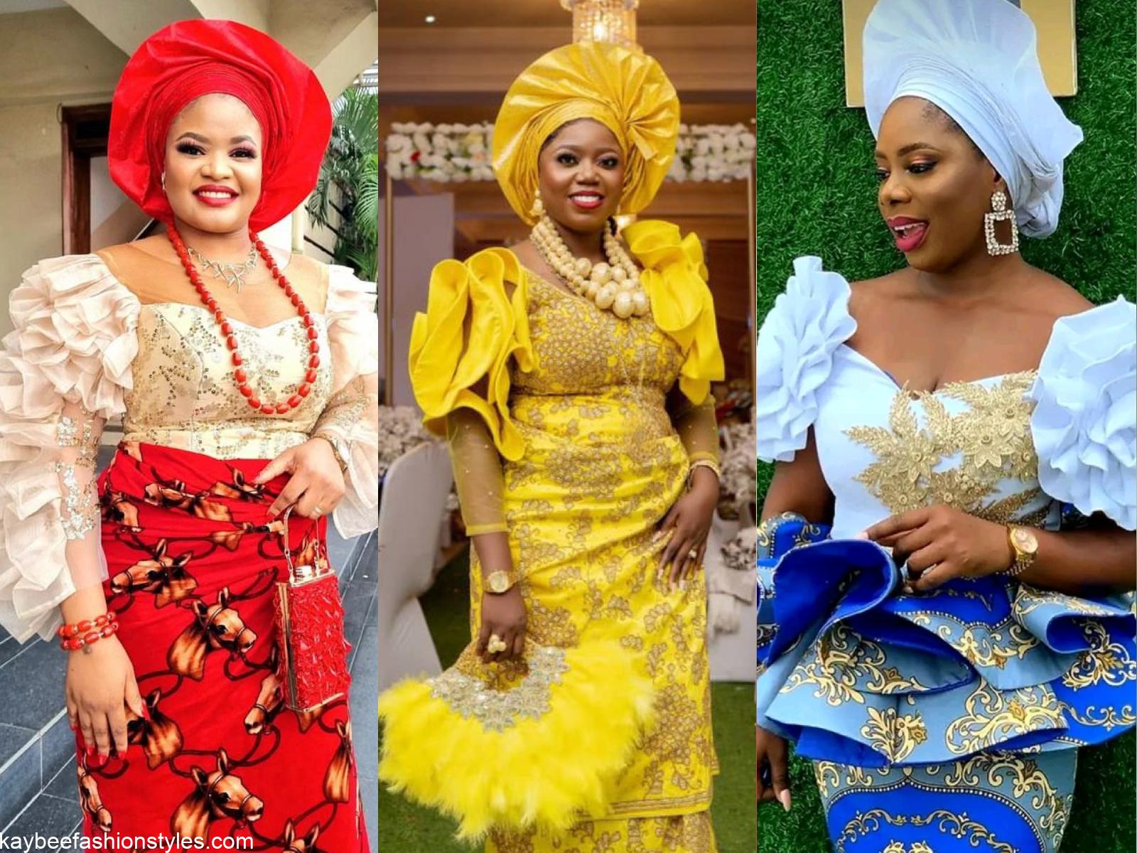 Latest Igbo Blouse Styles for Wrappers in 2023 - Kaybee Fashion Styles