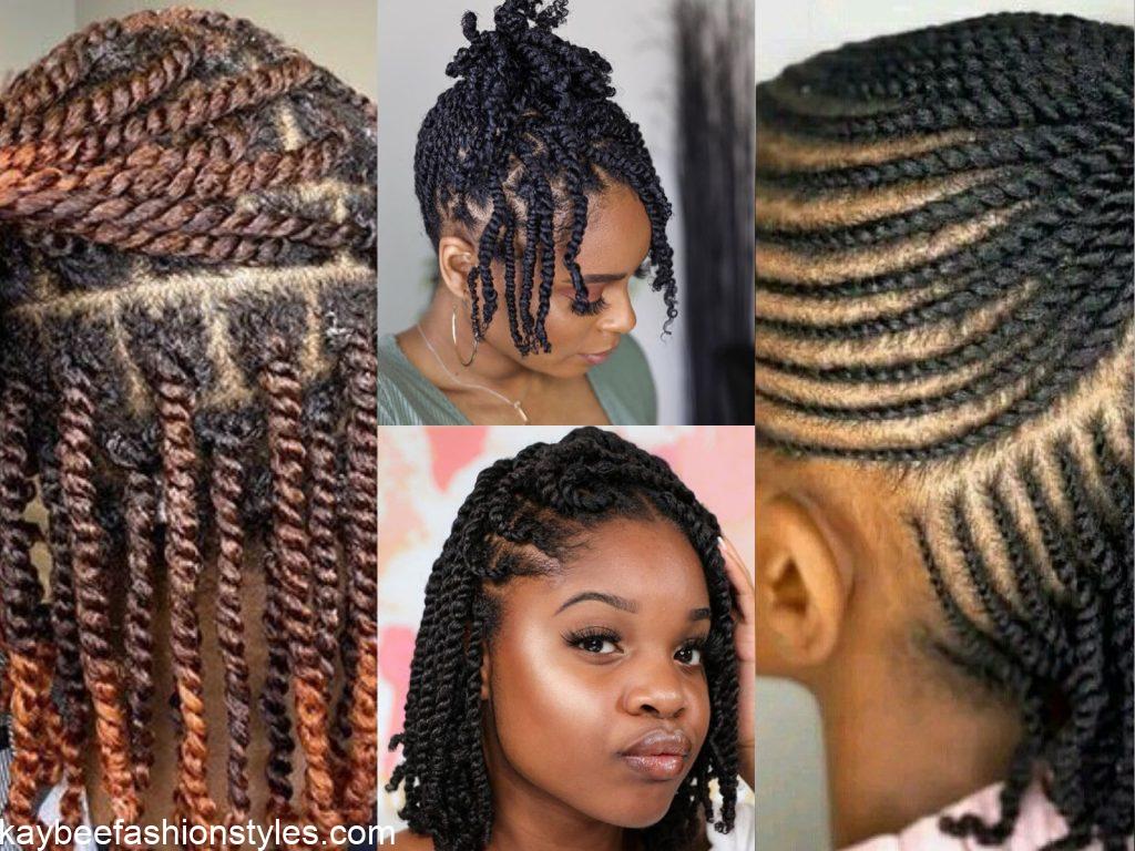 Natural Hair Twist Styles for Ladies