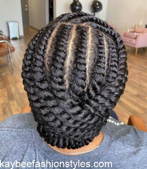 Natural Hair Twist Styles for Ladies