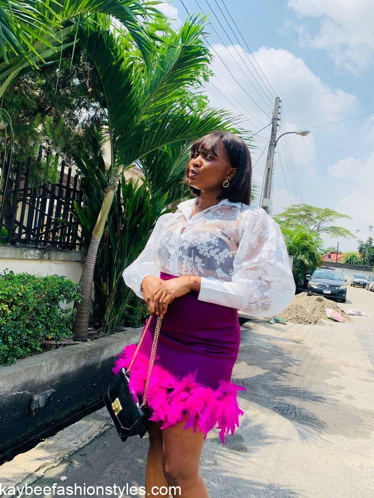 Latest Organza Top Styles for Ladies in 2023