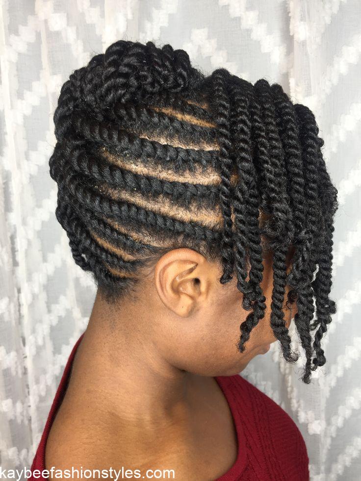 Natural Hair Twist Styles for Ladies