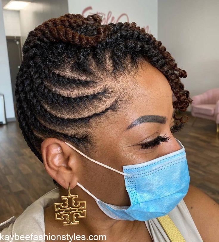 Natural Hair Twist Styles for Ladies
