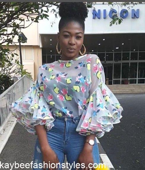 Latest Organza Top Styles for Ladies in 2023