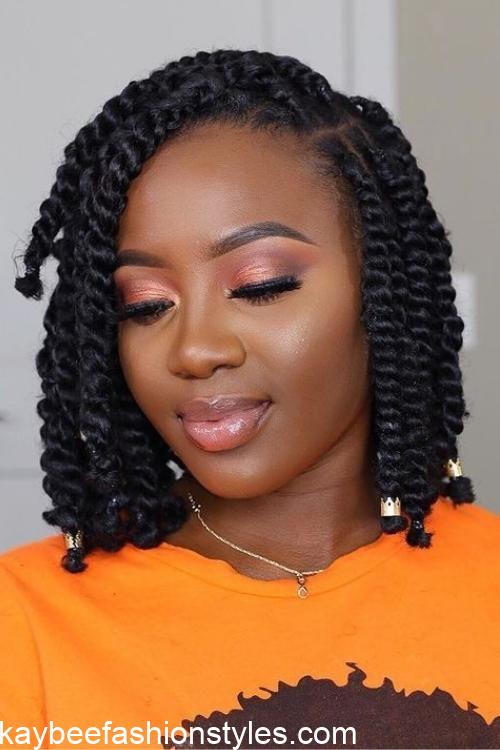 Natural Hair Twist Styles for Ladies
