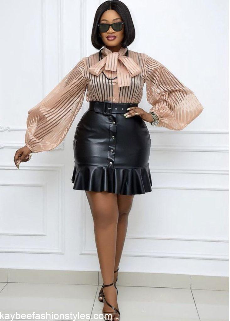 Latest Organza Top Styles for Ladies in 2023