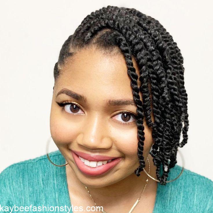 Natural Hair Twist Styles for Ladies