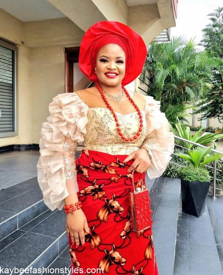 Latest Igbo Blouse Styles for Wrappers in 2024 Kaybee Fashion Styles