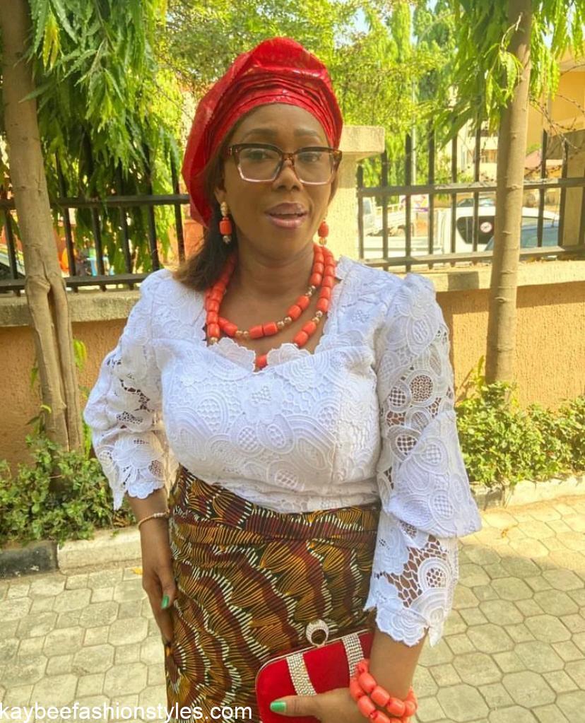 Latest Igbo Blouse Styles for Wrappers in 2023