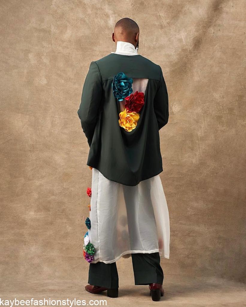 Bbnaija star Emmanuel AMVCA 2023 outfit