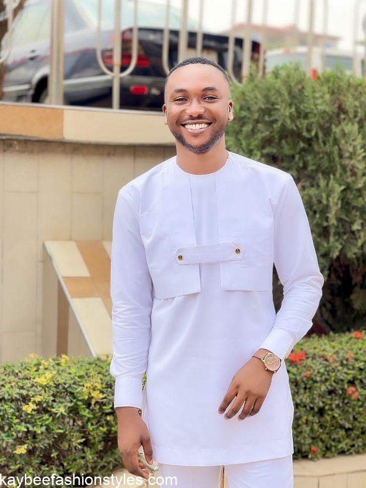 White Senator Styles for Men