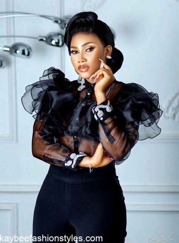 Latest Organza Top Styles for Ladies in 2023